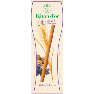 バトンドール小麦を味わう ウォルナッツアンドレーズン 展開図